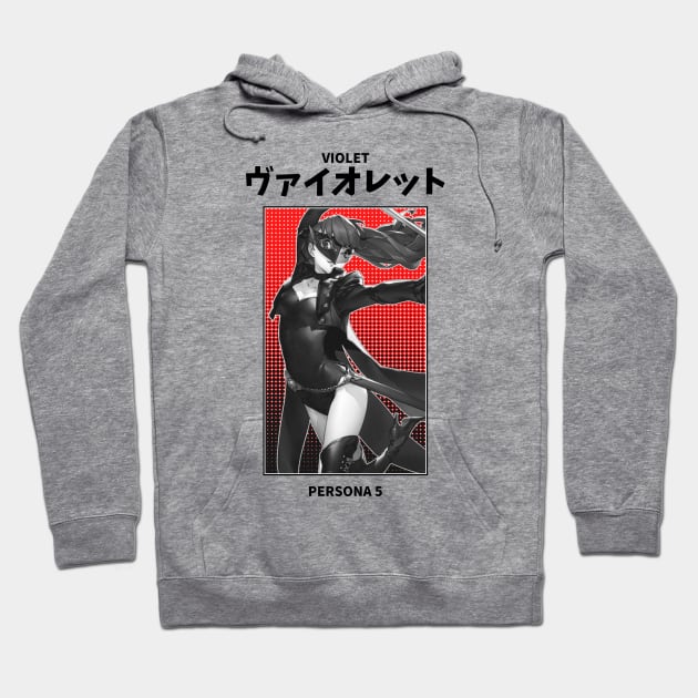 Violet Persona 5 Hoodie by KMSbyZet